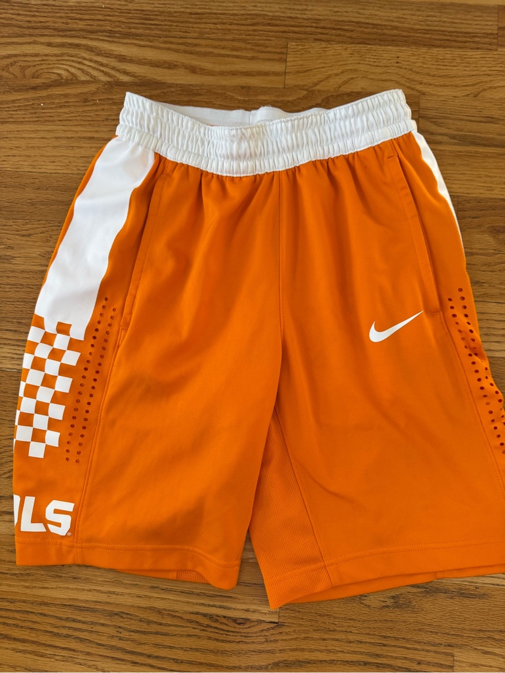University of TN Men's Nike Orange Athletic Shorts with White Accents